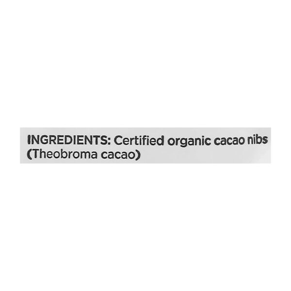 Navitas Naturals Cacao Nibs - Organic - Raw - 8 Oz - Case Of 12 - Image 2