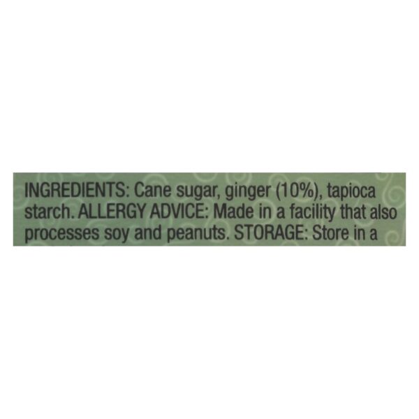 Ginger People - Gin Gins Chewy Ginger Candy - Original - Case Of 12 - 3 Oz. - Image 2