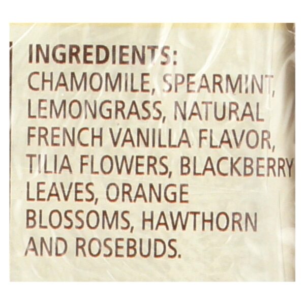 Celestial Seasonings Herbal Tea - Sleepytime Vanilla - Case Of 6 - 20 Bag - Image 2