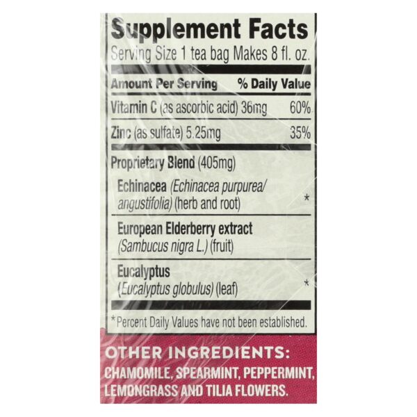 Celestial Seasonings Sleepytime Echinacea Complete Care Wellness Tea - 20 Tea Bags - Case Of 6 - Image 2