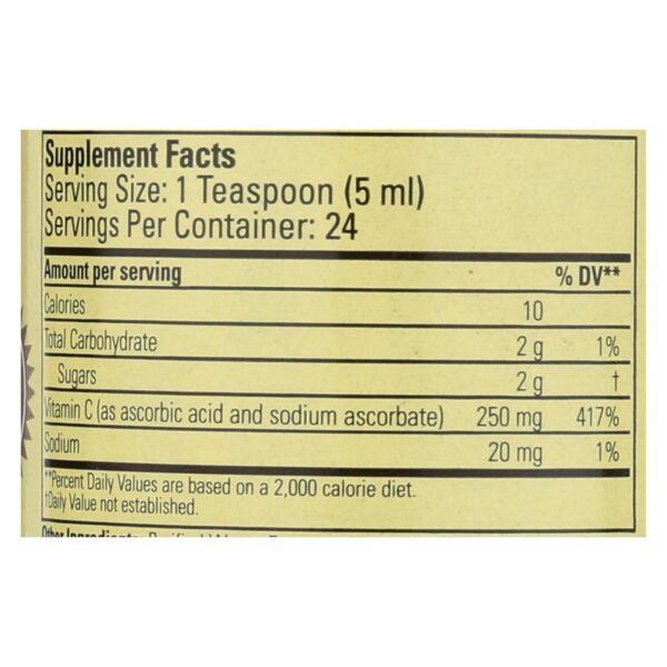 Childlife Liquid Vitamin C Orange - 4 Fl Oz - Image 2