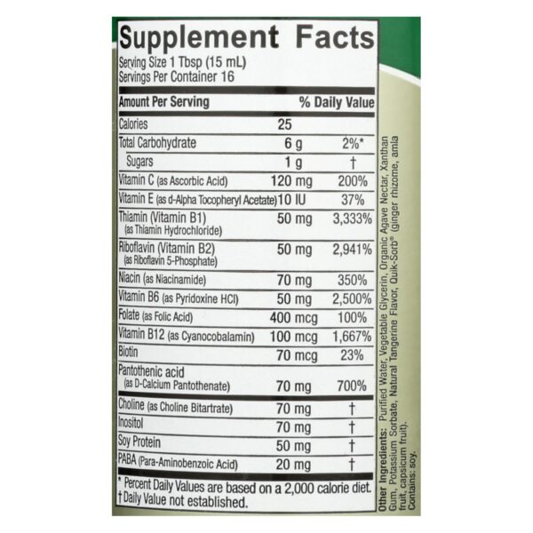 Nature's Answer - Liquid Vitamin B-complex - 8 Fl Oz - Image 2