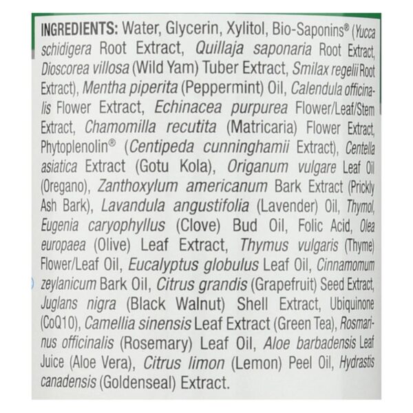Nature's Answer - Periowash Mouthwash Alcohol-free Cool Mint - 16 Fl Oz - Image 2