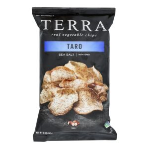 Terra Chips - Chip Vegetable Taro - Case Of 12 - 5 Ounces