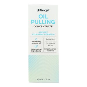 Dr. Tung's Oil Pulling - Ancient Ayurvedic Formula - Case Of 12 - 1.7 Oz.