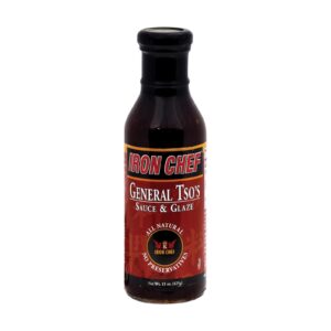 Iron Chef Sauce And Glaze - General Tso's - Case Of 6 - 15 Oz.