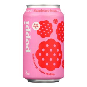 Poppi - Prebio Soda Raspberry Rse - Case Of 12-12 Fz