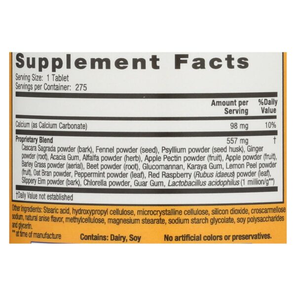 Nature's Secret Multi-fiber Cleanse - 275 Tablets - Image 2