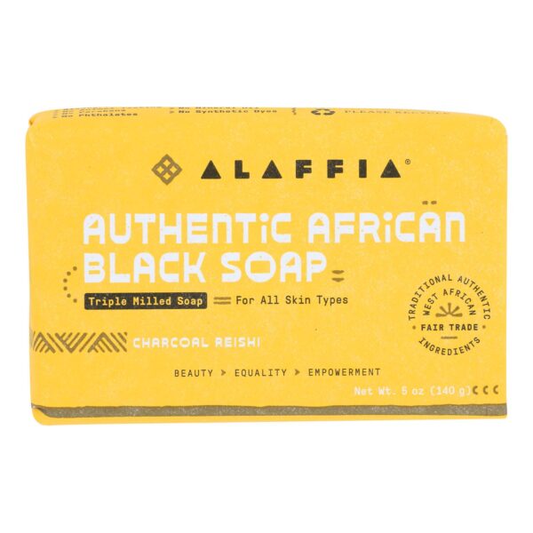 Alaffia - Soap Char Reishi Trpl Mld - 1 Each-5 Oz - Image 2