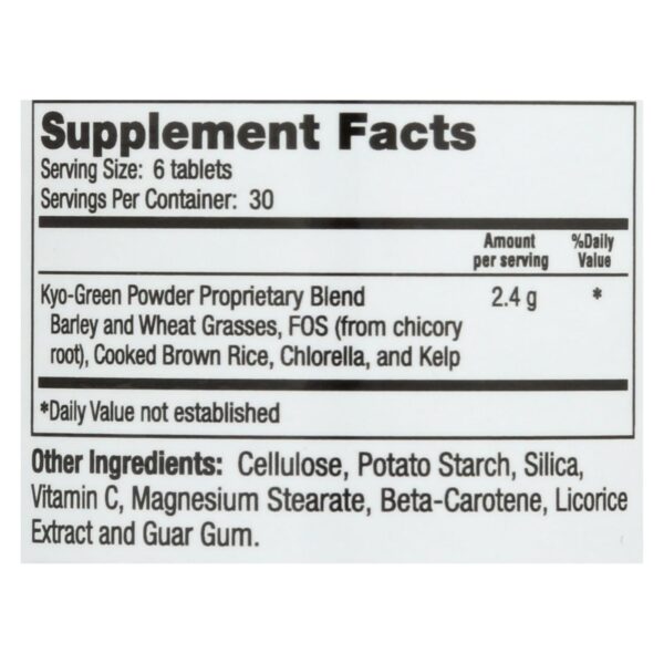 Kyolic - Kyo-green Energy - 180 Tablets - Image 2