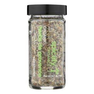 Spicely Organics - Organic Herbs De Provence - Case Of 3 - 0.5 Oz.