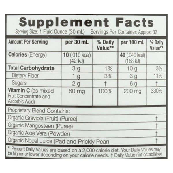 Dynamic Health Graviola Guanabana-soursop Extract Superfruit Juice Blend - 32 Oz - Image 2