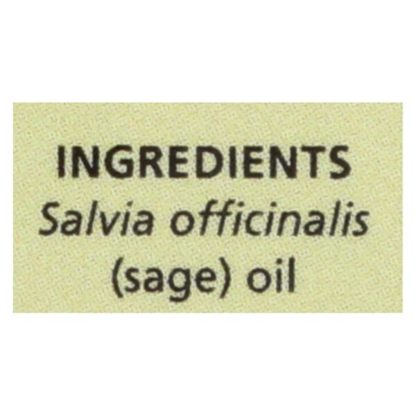 Aura Cacia - Essential Oil Sage - 0.5 Fl Oz - Image 2