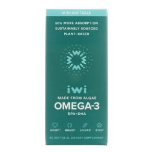 Iwi - Supp Alg Omega 3 Mini Sg - 1 Each-60 Sgel