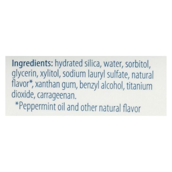 Tom's Of Maine Travel Natural Toothpaste - Fresh Mint Fluoride-free - Case Of 24 - 3 Oz. - Image 2