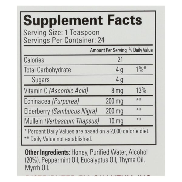 Quantum Elderberry Syrup - 4 Fl Oz - Image 2