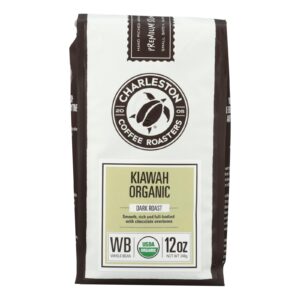 Charleston Coffee Roasters - Coffee Kiawah Whole Bean - Case Of 6 - 12 Oz
