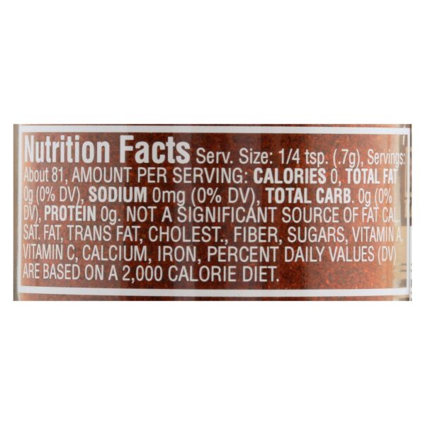 Morton And Bassett Seasoning - Paprika - 2 Oz - Case Of 3 - Image 2