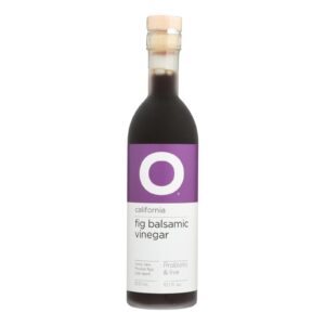 O Olive Oil Fig Balsamic Vinegar - Case Of 6 - 10.1 Fz