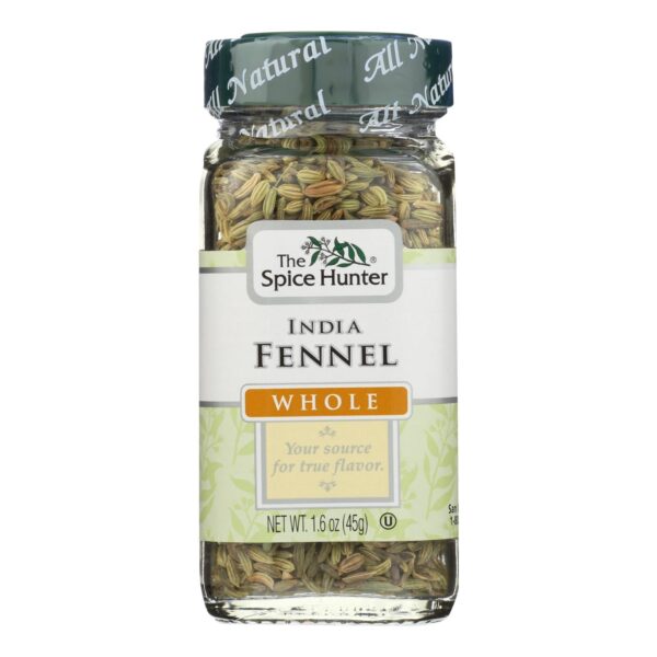 Spice Hunter - Fennel Indian Whole - Case Of 6 - 1.6 Oz