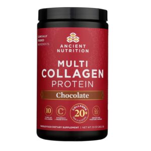 Ancient Nutrition - Cllgn Multi Chocolate Protein - 1 Each 1-10.0 Oz