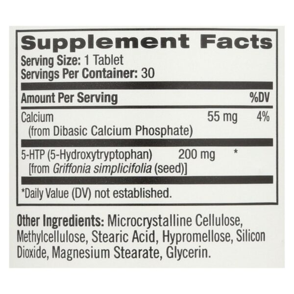 Natrol 5-htp Tr Time Release - 200 Mg - 30 Tablets - Image 2