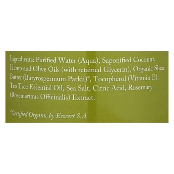 Dr. Woods Shea Vision Pure Castile Soap Tea Tree - 16 Fl Oz - Image 2