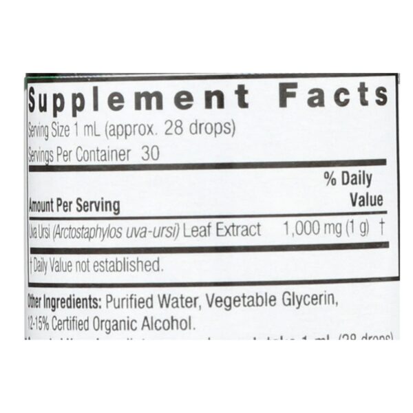 Nature's Answer - Uva Ursi Leaf - 1 Fl Oz - Image 2