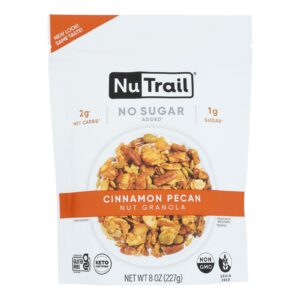 Nutrai - Granola Cinnamon Pecan - Case Of 6-8 Ounces