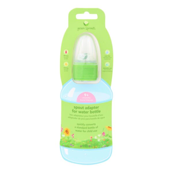 Green Sprouts Water Bottle Cap Adapter - Toddler - 6 To 24 Months