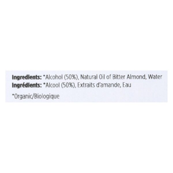 Spicely Organics - Organic Extract - Almond - Case  Of 6 - 2 Fl Oz. - Image 2