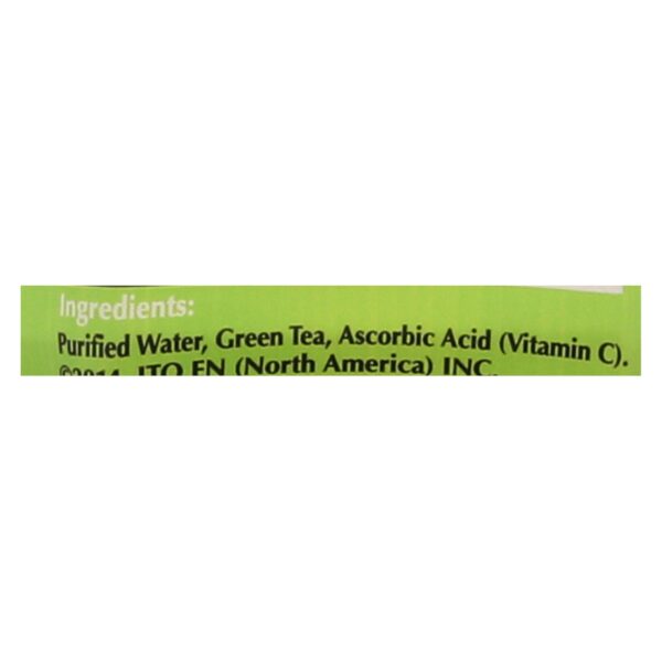 Ito En Oi Ocha Unsweetened Green Tea  - Case Of 6 - 2 Ltr - Image 3