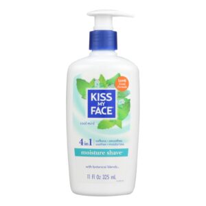 Kiss My Face Moisture Shave Cool Mint - 11 Fl Oz