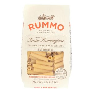 Rummo - Pasta Cut Ziti - Case Of 12-1 Lb