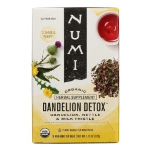 Numi Tea - Hrbl Tea Dndlion Dtox - Case Of 6-16 Bag