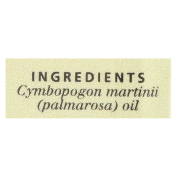 Aura Cacia - Pure Essential Oil Palmarosa - 0.5 Fl Oz - Image 2