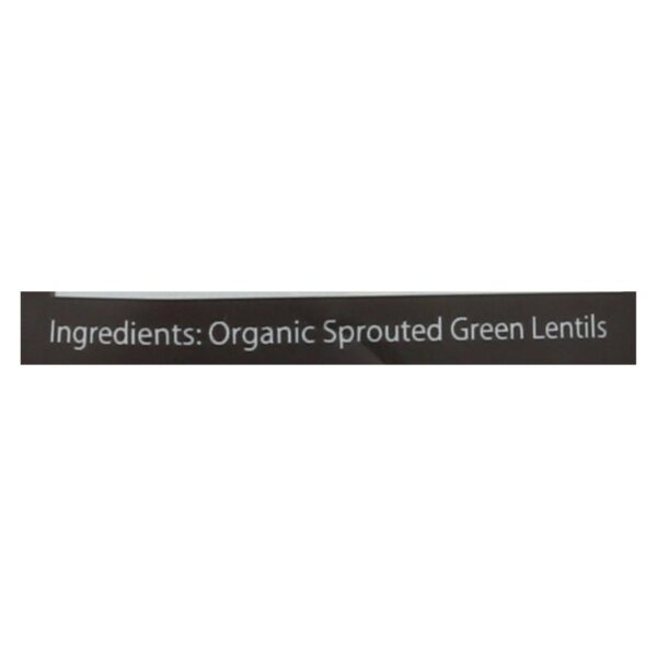 Truroots Organic Green Lentils - Sprouted - Case Of 6 - 10 Oz. - Image 2