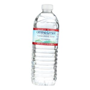 Crystal Geyser Alpine Spring Water, Spring Water  - 1 Each - 24/16.9z