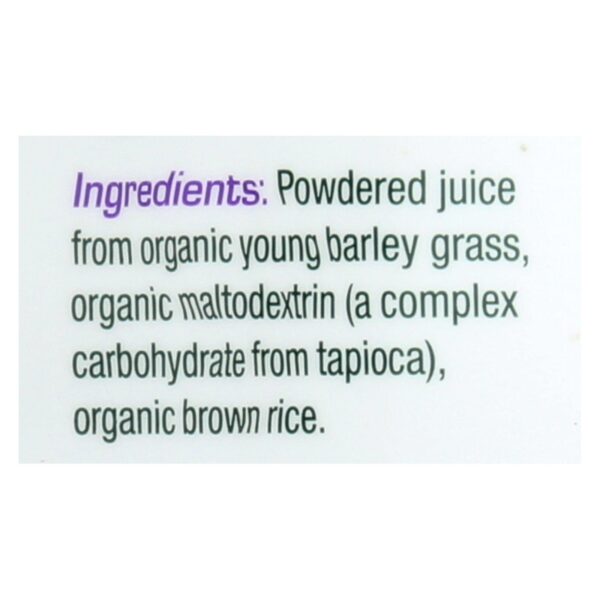 Green Foods Dr Hagiwara Green Magma Barley Grass Juice Powder - 10.6 Oz - Image 2