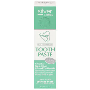Silver Biotics - Toothpaste Winter Mint - 1 Each-4 Oz