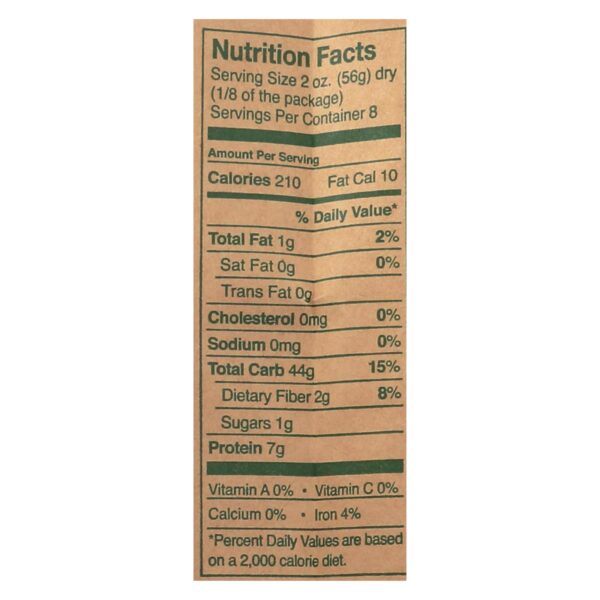 Montebello Organic Pasta - Linguini - Case Of 12 - 1 Lb. - Image 3