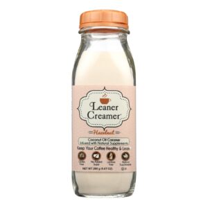 Leaner Creamer - Creamer Hazelnut - Case Of 6 - 9.87 Oz