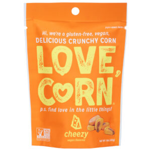 Love Corn - Roasted Corn Cheezy - Case Of 10-1.6 Oz