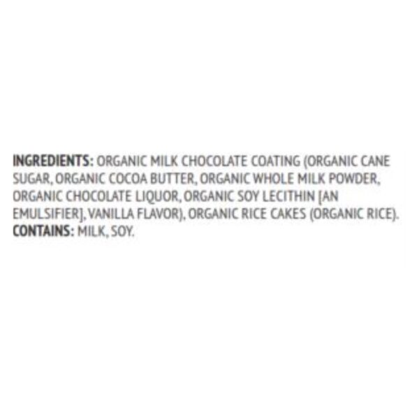 Woodstock Organic Milk Chocolate Rice Bites - Case Of 8 - 2.1 Oz - Image 2