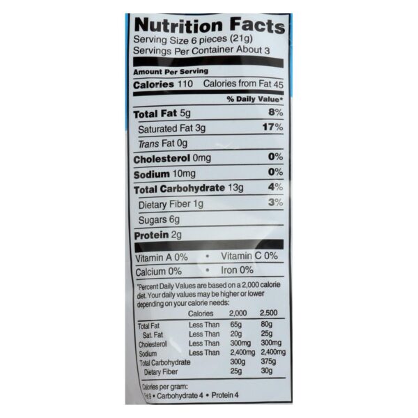 Woodstock Organic Milk Chocolate Rice Bites - Case Of 8 - 2.1 Oz - Image 3
