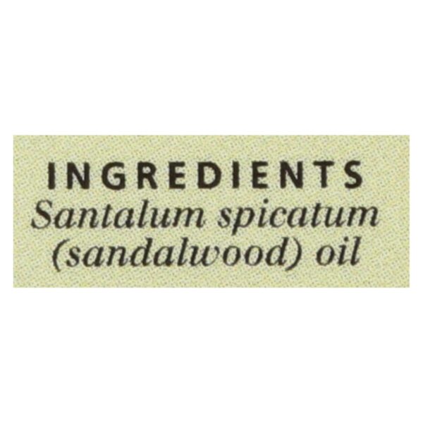 Aura Cacia - Essential Oil - Sandalwood - .5 Oz - Image 2