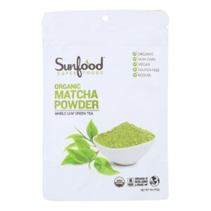 Sunfood - Matcha Powder Green Tea - 1 Each -4 Oz