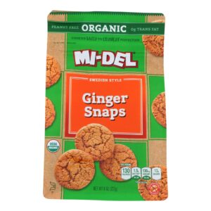 Midel - Ginger Snaps - Case Of 8 - 8 Oz