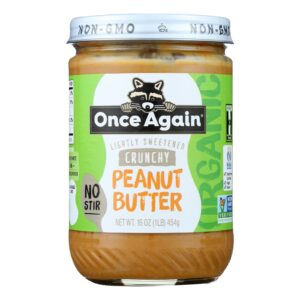 Once Again - Peanut Butter Crunch - Case Of 6-16 Oz