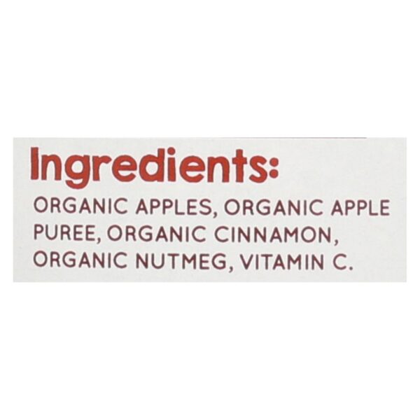 Vermont Village Organic Applesauce - Cinnamon - Case Of 6 - 24 Oz. - Image 3